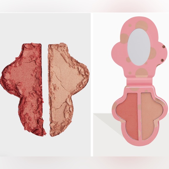 •MINNIE MOUSE X REVOLUTION•NIB MINNIE FOREVER HIGHLIGHTER DUO PALETTE - Picture 3 of 9